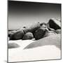 Awesome South Africa Collection Square - Boulders White Beach B&W II-Philippe Hugonnard-Mounted Photographic Print