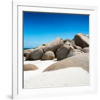 Awesome South Africa Collection Square - Boulders White Beach II-Philippe Hugonnard-Framed Photographic Print