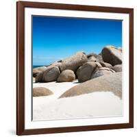 Awesome South Africa Collection Square - Boulders White Beach II-Philippe Hugonnard-Framed Photographic Print