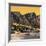 Awesome South Africa Collection Square - Camps Bay at Sunset II-Philippe Hugonnard-Framed Photographic Print