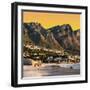 Awesome South Africa Collection Square - Camps Bay at Sunset II-Philippe Hugonnard-Framed Photographic Print