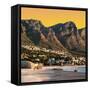 Awesome South Africa Collection Square - Camps Bay at Sunset II-Philippe Hugonnard-Framed Stretched Canvas