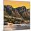Awesome South Africa Collection Square - Camps Bay at Sunset II-Philippe Hugonnard-Mounted Premium Photographic Print