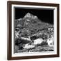 Awesome South Africa Collection Square - Camps Bay - Cape Town B&W II-Philippe Hugonnard-Framed Photographic Print