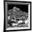 Awesome South Africa Collection Square - Camps Bay - Cape Town B&W II-Philippe Hugonnard-Framed Photographic Print