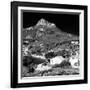 Awesome South Africa Collection Square - Camps Bay - Cape Town B&W II-Philippe Hugonnard-Framed Photographic Print