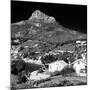 Awesome South Africa Collection Square - Camps Bay - Cape Town B&W II-Philippe Hugonnard-Mounted Photographic Print