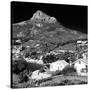 Awesome South Africa Collection Square - Camps Bay - Cape Town B&W II-Philippe Hugonnard-Stretched Canvas