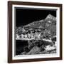 Awesome South Africa Collection Square - Camps Bay - Cape Town B&W-Philippe Hugonnard-Framed Photographic Print