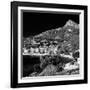 Awesome South Africa Collection Square - Camps Bay - Cape Town B&W-Philippe Hugonnard-Framed Photographic Print