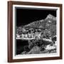 Awesome South Africa Collection Square - Camps Bay - Cape Town B&W-Philippe Hugonnard-Framed Photographic Print