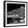 Awesome South Africa Collection Square - Camps Bay - Cape Town B&W-Philippe Hugonnard-Framed Photographic Print