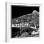 Awesome South Africa Collection Square - Camps Bay - Cape Town B&W-Philippe Hugonnard-Framed Photographic Print