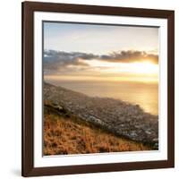 Awesome South Africa Collection Square - Cape Town at Sunset II-Philippe Hugonnard-Framed Photographic Print