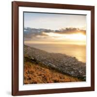 Awesome South Africa Collection Square - Cape Town at Sunset II-Philippe Hugonnard-Framed Photographic Print