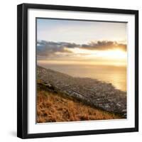 Awesome South Africa Collection Square - Cape Town at Sunset II-Philippe Hugonnard-Framed Photographic Print