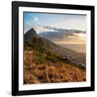 Awesome South Africa Collection Square - Cape Town at Sunset-Philippe Hugonnard-Framed Photographic Print