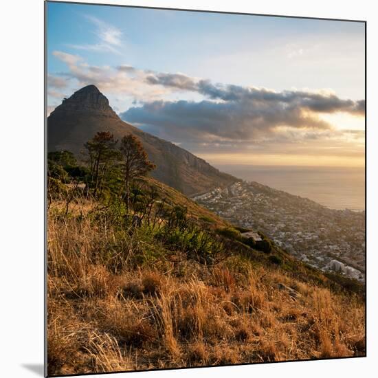 Awesome South Africa Collection Square - Cape Town at Sunset-Philippe Hugonnard-Mounted Photographic Print