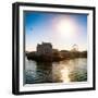 Awesome South Africa Collection Square - Cape Town Harbour at Sunset-Philippe Hugonnard-Framed Photographic Print