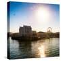 Awesome South Africa Collection Square - Cape Town Harbour at Sunset-Philippe Hugonnard-Stretched Canvas