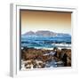 Awesome South Africa Collection Square - Cape Town seen from Robben Island-Philippe Hugonnard-Framed Photographic Print