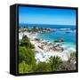 Awesome South Africa Collection Square - Clifton Beach - Camps Bay-Philippe Hugonnard-Framed Stretched Canvas