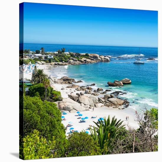 Awesome South Africa Collection Square - Clifton Beach - Camps Bay-Philippe Hugonnard-Stretched Canvas