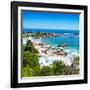 Awesome South Africa Collection Square - Clifton Beach - Camps Bay-Philippe Hugonnard-Framed Photographic Print