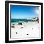 Awesome South Africa Collection Square - Colony of Penguins II-Philippe Hugonnard-Framed Photographic Print