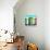 Awesome South Africa Collection Square - Colorful Beach Hut Cape Town - Lime & Greensea-Philippe Hugonnard-Photographic Print displayed on a wall