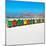 Awesome South Africa Collection Square - Colorful Beach Huts Cape Town-Philippe Hugonnard-Mounted Photographic Print