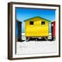 Awesome South Africa Collection Square - Colorful Beach Huts-Philippe Hugonnard-Framed Photographic Print