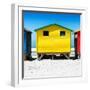 Awesome South Africa Collection Square - Colorful Beach Huts-Philippe Hugonnard-Framed Photographic Print