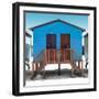 Awesome South Africa Collection Square - Colorful House "Forty Six & Forty Seven" Powder Blue-Philippe Hugonnard-Framed Photographic Print