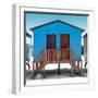 Awesome South Africa Collection Square - Colorful House "Forty Six & Forty Seven" Powder Blue-Philippe Hugonnard-Framed Photographic Print