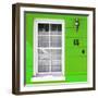 Awesome South Africa Collection Square - Colorful House "Sixty Five" Green-Philippe Hugonnard-Framed Photographic Print