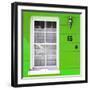 Awesome South Africa Collection Square - Colorful House "Sixty Five" Green-Philippe Hugonnard-Framed Photographic Print