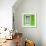 Awesome South Africa Collection Square - Colorful House "Sixty Five" Green-Philippe Hugonnard-Framed Photographic Print displayed on a wall