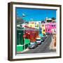 Awesome South Africa Collection Square - Colorful Houses - Bo-Kaap Cape Town I-Philippe Hugonnard-Framed Photographic Print