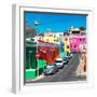 Awesome South Africa Collection Square - Colorful Houses - Bo-Kaap Cape Town I-Philippe Hugonnard-Framed Photographic Print