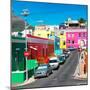 Awesome South Africa Collection Square - Colorful Houses - Bo-Kaap Cape Town I-Philippe Hugonnard-Mounted Photographic Print