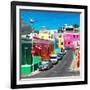 Awesome South Africa Collection Square - Colorful Houses - Bo-Kaap Cape Town I-Philippe Hugonnard-Framed Photographic Print