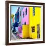 Awesome South Africa Collection Square - Colorful Houses - Bo-Kaap Cape Town II-Philippe Hugonnard-Framed Photographic Print