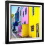 Awesome South Africa Collection Square - Colorful Houses - Bo-Kaap Cape Town II-Philippe Hugonnard-Framed Photographic Print