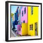 Awesome South Africa Collection Square - Colorful Houses - Bo-Kaap Cape Town II-Philippe Hugonnard-Framed Photographic Print