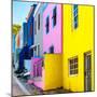 Awesome South Africa Collection Square - Colorful Houses - Bo-Kaap Cape Town II-Philippe Hugonnard-Mounted Photographic Print