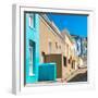 Awesome South Africa Collection Square - Colorful Houses - Bo-Kaap Cape Town III-Philippe Hugonnard-Framed Photographic Print