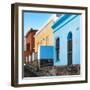 Awesome South Africa Collection Square - Colorful Houses - Bo-Kaap Cape Town-Philippe Hugonnard-Framed Photographic Print