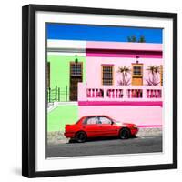 Awesome South Africa Collection Square - Colorful Houses - Cape Town II-Philippe Hugonnard-Framed Photographic Print