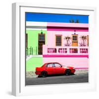 Awesome South Africa Collection Square - Colorful Houses - Cape Town II-Philippe Hugonnard-Framed Photographic Print